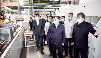 孙立成调研力诺特玻 发展创新助力市场拓展